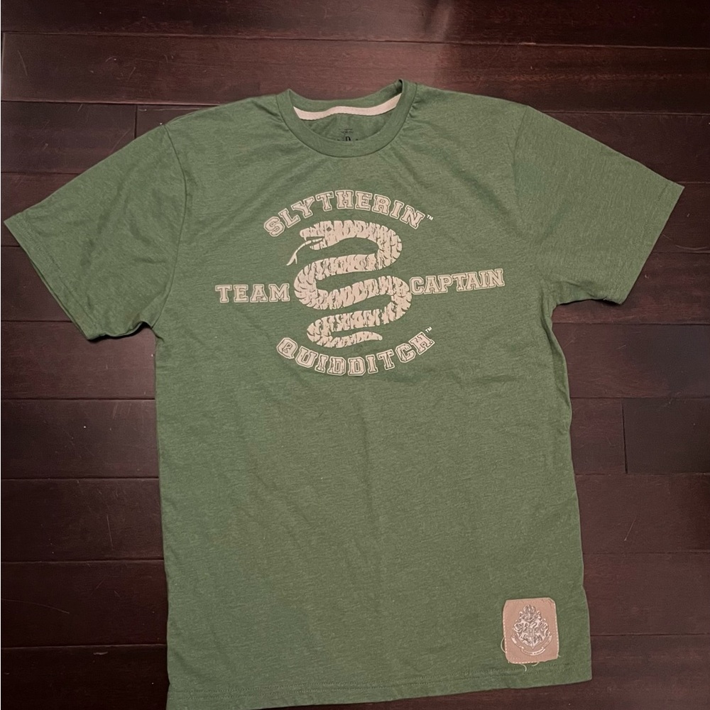 Slytherin Quidditch Team Captain Green T-Shirt